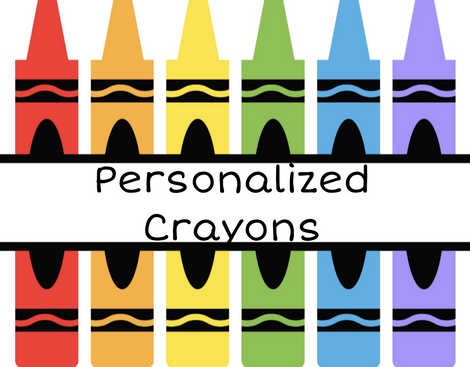 Personalized Crayons