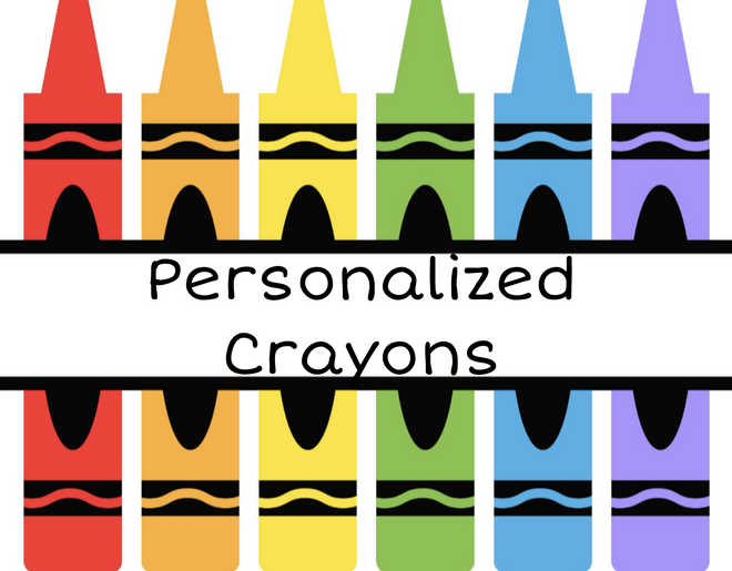 Personalized Crayons