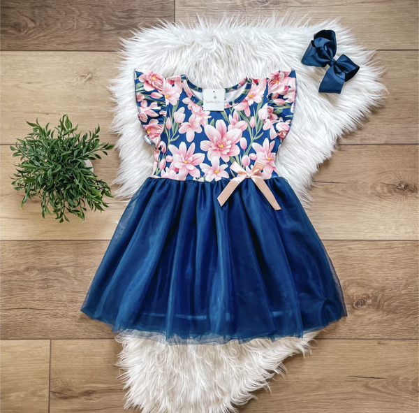 *PREORDER* Blooming Blossoms Tulle Dress
