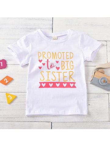 Promoted to Big Sister T-shirt