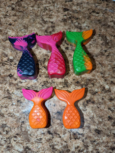 Mermaid Tail Crayons Set of 5