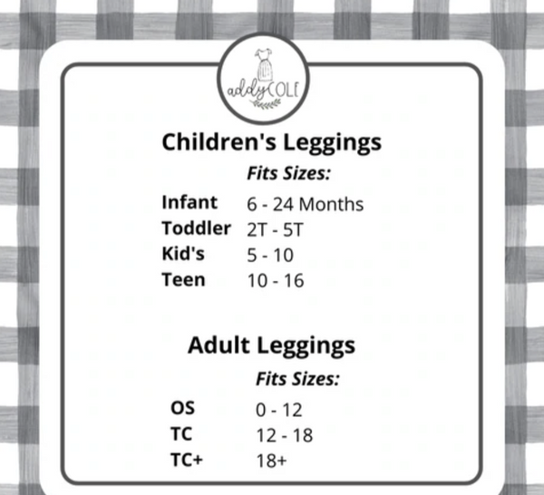 Children Black Leggings (No Pockets)